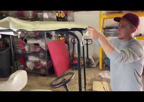 Cricket SX3 Resort Top and Windshield Installation